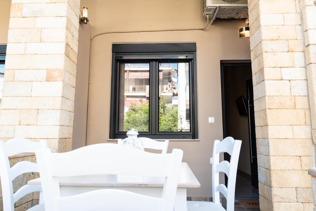 Evdokia'S Apartments And Rooms Neos Marmaras Bagian luar foto